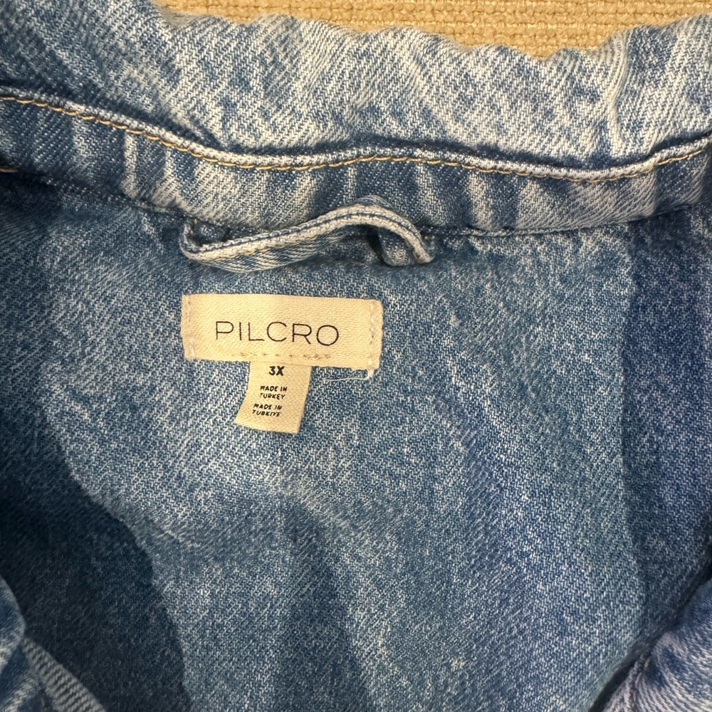 Woman’s Size 3X Jean jacket. - Picture 4 of 4